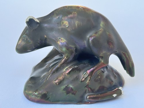 Ancienne sculpture souris - ancienne,