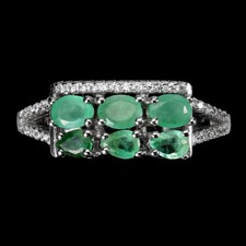 Non Chauffé Ovale Vert