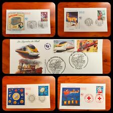 FDC enveloppe 1er jour 81 enveloppes au choix divers sujets, séries 2001