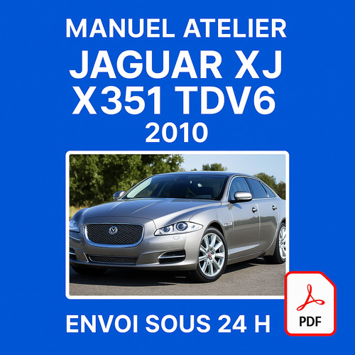 Manuel atelier jaguar x351 - atelier,