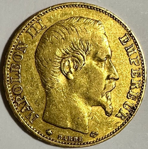 Pièce francs napoleon - pièce, or