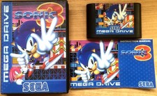 SONIC 3 COMPLET BOÎTE NOTICE