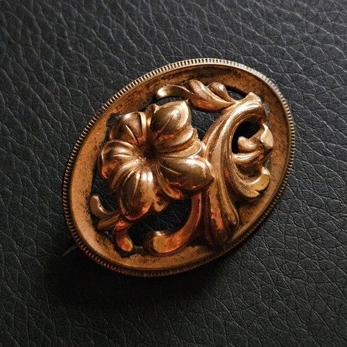 Broche art nouveau - , ajourée