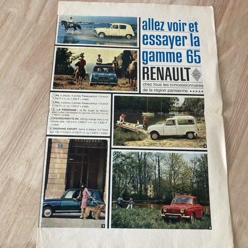 Renault automobile 1965 - , r4