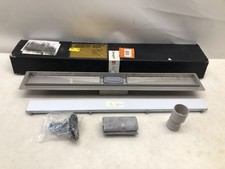 Ensemble complet de caniveau de douche en acier inoxydable Ibergrif 80 cm