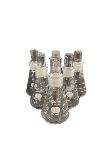 Pyrex glass 50ml heavy wall - pyrex,
