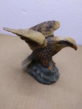 Ceramic Bald Eagle Statue