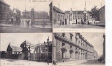 Lot de 4 cartes postales