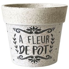 Cache pot A fleur de pot en