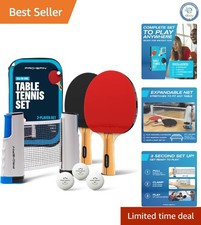 Portable Ping Pong Set with