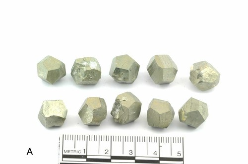 Pyrite dodécaèdre espagne - dodécaèdre,