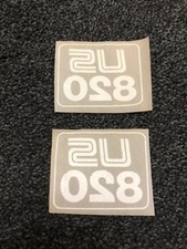 2- US820 Iron On. vintage