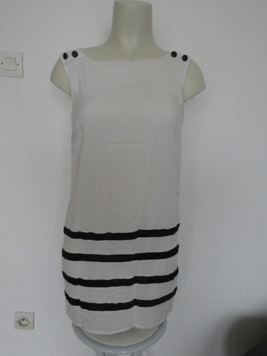 Robe blanche zara - taille, s