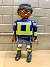 PLAYMOBIL Personnage Policier Gendarme Pompier 29A - pour CUSTOM RARE VINTAGE