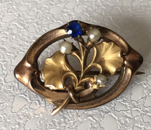 Broche ancienne art nouveau - broche,