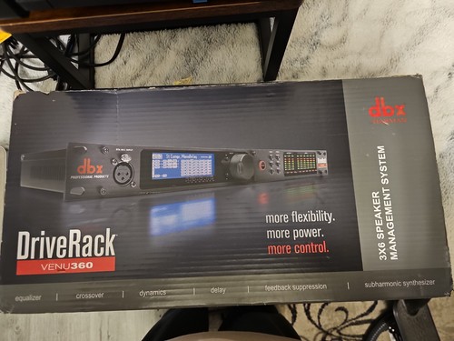 Dbx driverack venu360 venue - dbx,