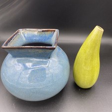 2 Vases Jars Soliflore Boule