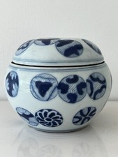 POT EN PORCELAINE DE CHINE BLANC BLEU  CHINESE PORCELAIN BLUE & WHITE KANGXI POT