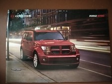 DODGE NITRO brochure catalogue version spéciale import Europe édition 07/2007 UK