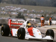 Photo Ayrton Senna – McLaren