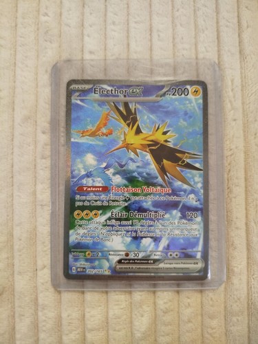 Carte pokémon electhor ex - carte,