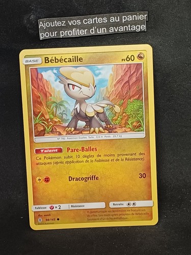 Pokemon bebecaille 145 - pokemon, 98/145