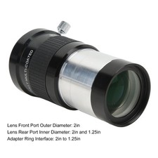 2In 2X Barlow Lens Astronomical Telescope Magnifying Lens With 2In To 1.25 SGS