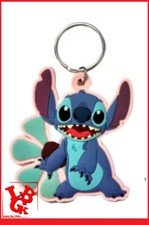 LILO & STITCH Porte clefs Caoutchouc cles Keychain Disney Pyramid # NEUF #