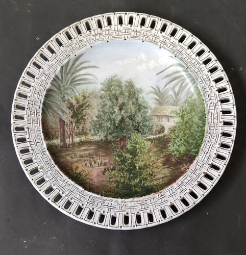 Assiette ajouree luneville - assiette,
