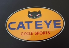 Ancien Autocollant Cyclisme Cycliste Vélo Cateye Cycle Sports