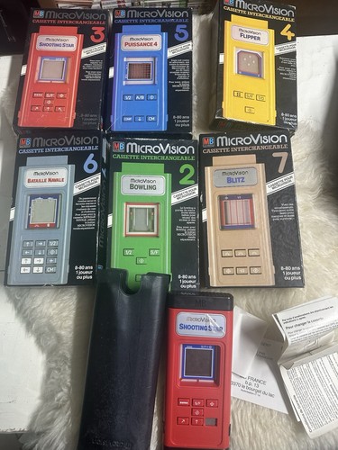 Microvision 1979 computer - 1979, game