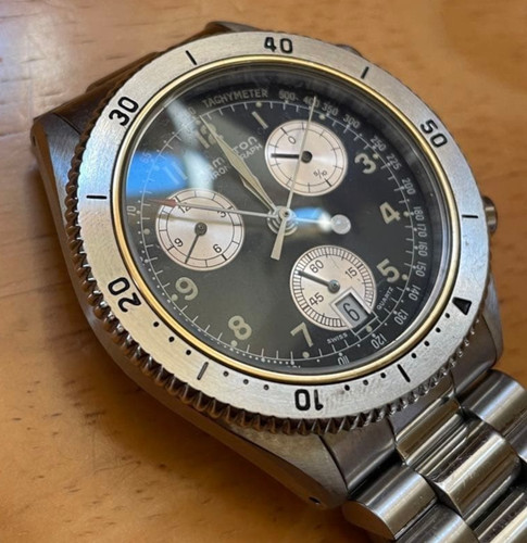 Chronographe vintage hamilton - chronographe,