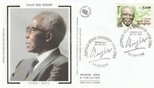 FRANCE 2002 FDC LEOPOLD SEDAR SENGHOR YT 3537