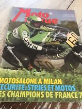 MOTO REVUE 2244 1975 salon Milan , Harley 175 SS , 125 Simonini , championnat FR
