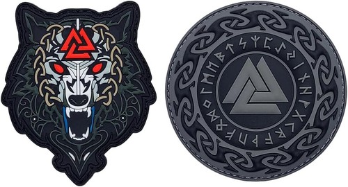 Odin wolf viking valknut - wolf,