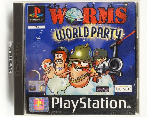 Worms world party sony - worms,