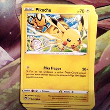 Carte Pokémon Pikachu 049/195 Tempête Argentée fr neuve
