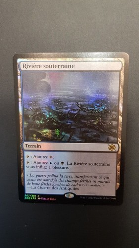 Rivière souterraine foil - ***,