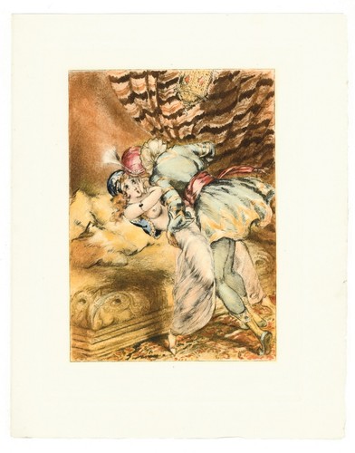 Louis icart eau forte - icart, eau-forte