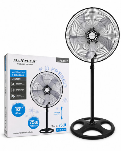 Ventilateur maxtech 46 cm - ventilateur, 18"