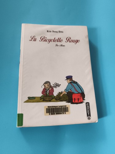 Livre bicyclette rouge kim - la,