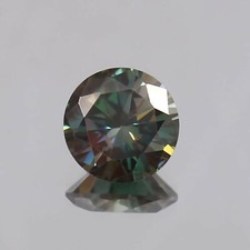 AAA Vert Foncé Moissanite