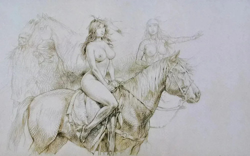 Paolo serpieri cavalière - serpieri,