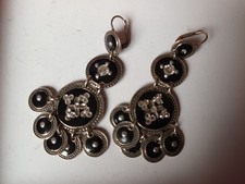 Gas Bijoux boucles d'oreilles lobes percés métal argenté