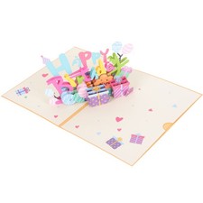  Pop-Out Birthday Card Carte