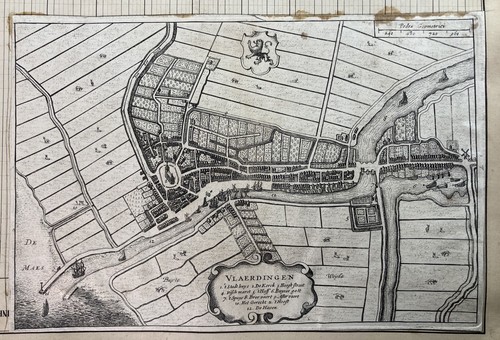 Gravure carte plan flardingue - gravure,