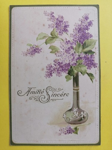 Cpa fantaisie gaufrée kunzli - cpa,
