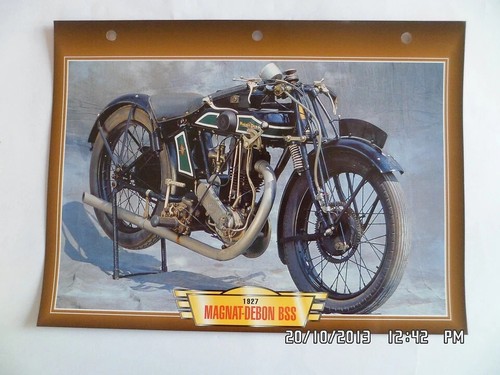Carte fiche moto - fiche,