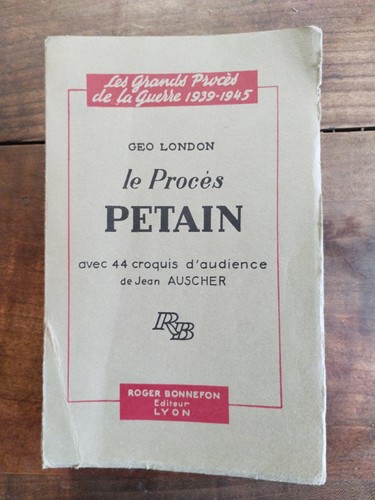 Procès pétain geo - le,
