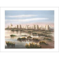 ZAROU - Lithographie originale